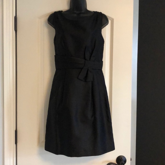 kate spade black cocktail dress